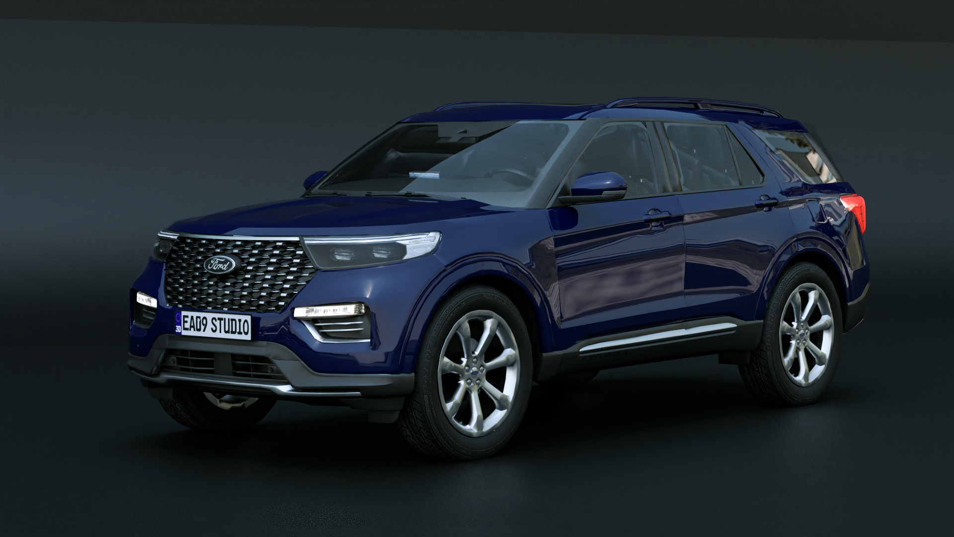 2022 Changan Ford Explorer By EA09studio | 3DOcean